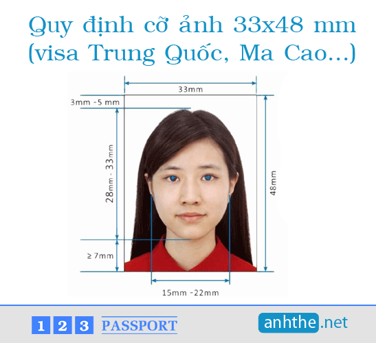 Với các thuật toán xử lý ảnh hiện đại, chúng tôi sẽ đảm bảo ảnh visa Trung Quốc 33x48mm của bạn đáp ứng được các tiêu chuẩn quốc tế. Hãy xem để biết thêm chi tiết.